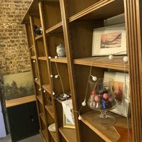 Cool interior   at The Judgy Vegan in Brussels