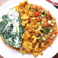 omelett at The Judgy Vegan in Brussels