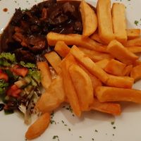 Seitan bourguignon at The Judgy Vegan in Brussels