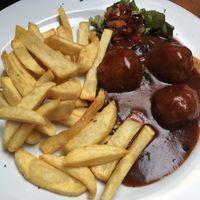 Boulets de Liège at The Judgy Vegan in Brussels