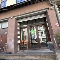 outside  at The Judgy Vegan in Brussels