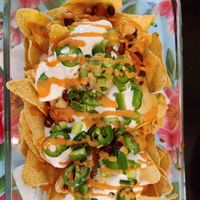 Nachos at The Judgy Vegan in Brussels