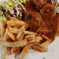 Boulet liégeois at The Judgy Vegan in Brussels