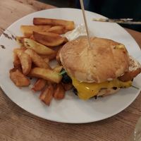 Burger forestier at The Judgy Vegan in Brussels