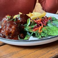 Special dish  at The Judgy Vegan in Brussels