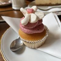 Lemon cupcake   at The Judgy Vegan in Brussels