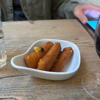 These were good but seemed like it needed a sauce? at The Judgy Vegan in Brussels