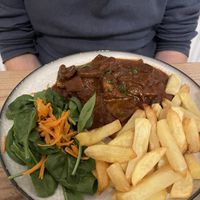 Seitan Bourguignon  at The Judgy Vegan in Brussels