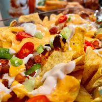 Vegan Nacho's at The Judgy Vegan in Brussels