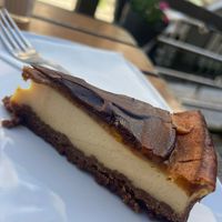 cheesecake  at The Judgy Vegan in Brussels