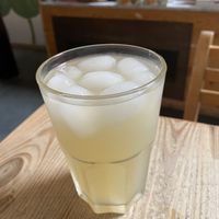 Lavender lemonade  at The Judgy Vegan in Brussels
