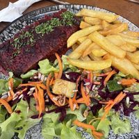 Seitan ribs  at The Judgy Vegan in Brussels