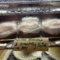 Mousse chocolat 5,50€  at The Judgy Vegan in Brussels