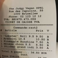 bill  at The Judgy Vegan in Brussels