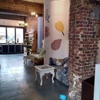 A corner of the interior of The Judgy Vegan  at The Judgy Vegan in Brussels