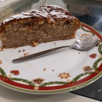 Dessert at The Judgy Vegan in Brussels