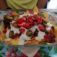 Nachos at The Judgy Vegan in Brussels