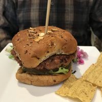 Veggie Burger at Kollective Coffee & Tea in Hot Springs