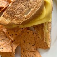 vegan grown up grilled cheese panini at Kollective Coffee & Tea in Hot Springs