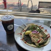 Blissful Balance Vegan Style Breakfast  at Kollective Coffee & Tea in Hot Springs