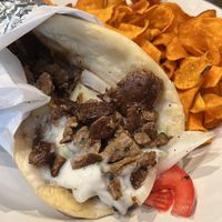 The best vegan gyros   at Kollective Coffee & Tea in Hot Springs