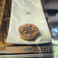 Vegan chocolate cheesecakes at Kollective Coffee & Tea in Hot Springs