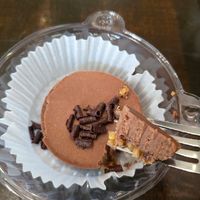 Chocolate cheesecake at Kollective Coffee & Tea in Hot Springs