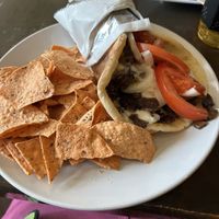 vegan gyro hits the spot  at Kollective Coffee & Tea in Hot Springs