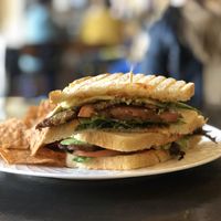 T.A.L.T with chips  at Kollective Coffee & Tea in Hot Springs