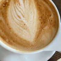 oat milk latte with carmel  at Kollective Coffee & Tea in Hot Springs