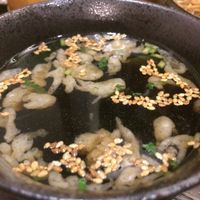 Delicious little soup with the set at Hoshina 穗科 - Zhongshan District in Taipei