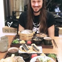 Happy man and happy cow haha at Hoshina 穗科 - Zhongshan District in Taipei