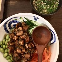 Udon with fried bean sauce at Hoshina 穗科 - Zhongshan District in Taipei