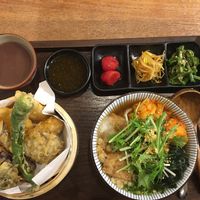Udon broth with kimchi set meal. Delicious!  at Hoshina 穗科 - Zhongshan District in Taipei