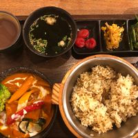 Thai curry set - fantastic  at Hoshina 穗科 - Zhongshan District in Taipei