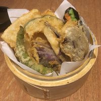 Veg tempura at Hoshina 穗科 - Zhongshan District in Taipei