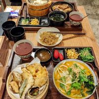 Curry udon and tempura at Hoshina 穗科 - Zhongshan District in Taipei