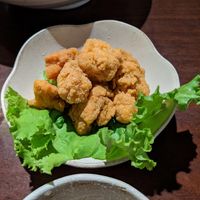 Popcorn tofu at Hoshina 穗科 - Zhongshan District in Taipei