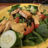 Salad with Thai curry sauce  at Black Bear Burritos - Evansdale in Morgantown