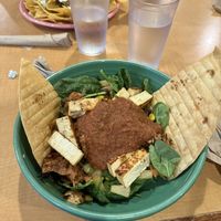 build your own bowl with tofu, jackfruit, mild salsa, soy ginger sauce, + many toppings  at Black Bear Burritos - Evansdale in Morgantown