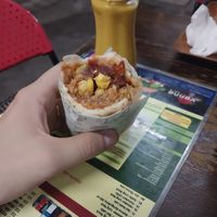 Hot dog vegano (essa é uma metade do hot dog, vem duas metades)  at Hora Extra Hamburgueria e Petiscos in Belo Horizonte