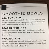Vegan options  at Harriet & Oak in Rapid City