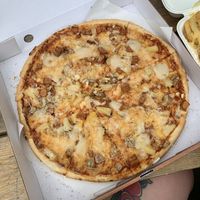 Hawaiian Pizza at Zad's in Manchester