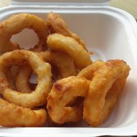 Onion Rings at Zad's in Manchester