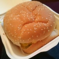 the Zad's burger at Zad's in Manchester