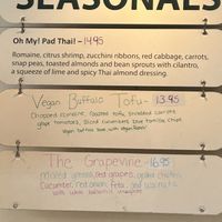 Vegan dish   at Homegrown Kitchen in East Aurora