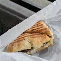 Panini of the day at Whole Glow Cafe in Cumberland