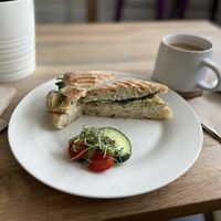 Panini  at Whole Glow Cafe in Cumberland