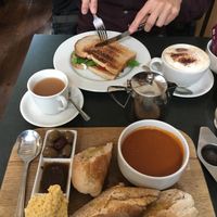 All vegan! at Gillam's Tea Room in Ulverston