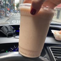 Horchata milkshake !  at Marty's V Burger in New York City